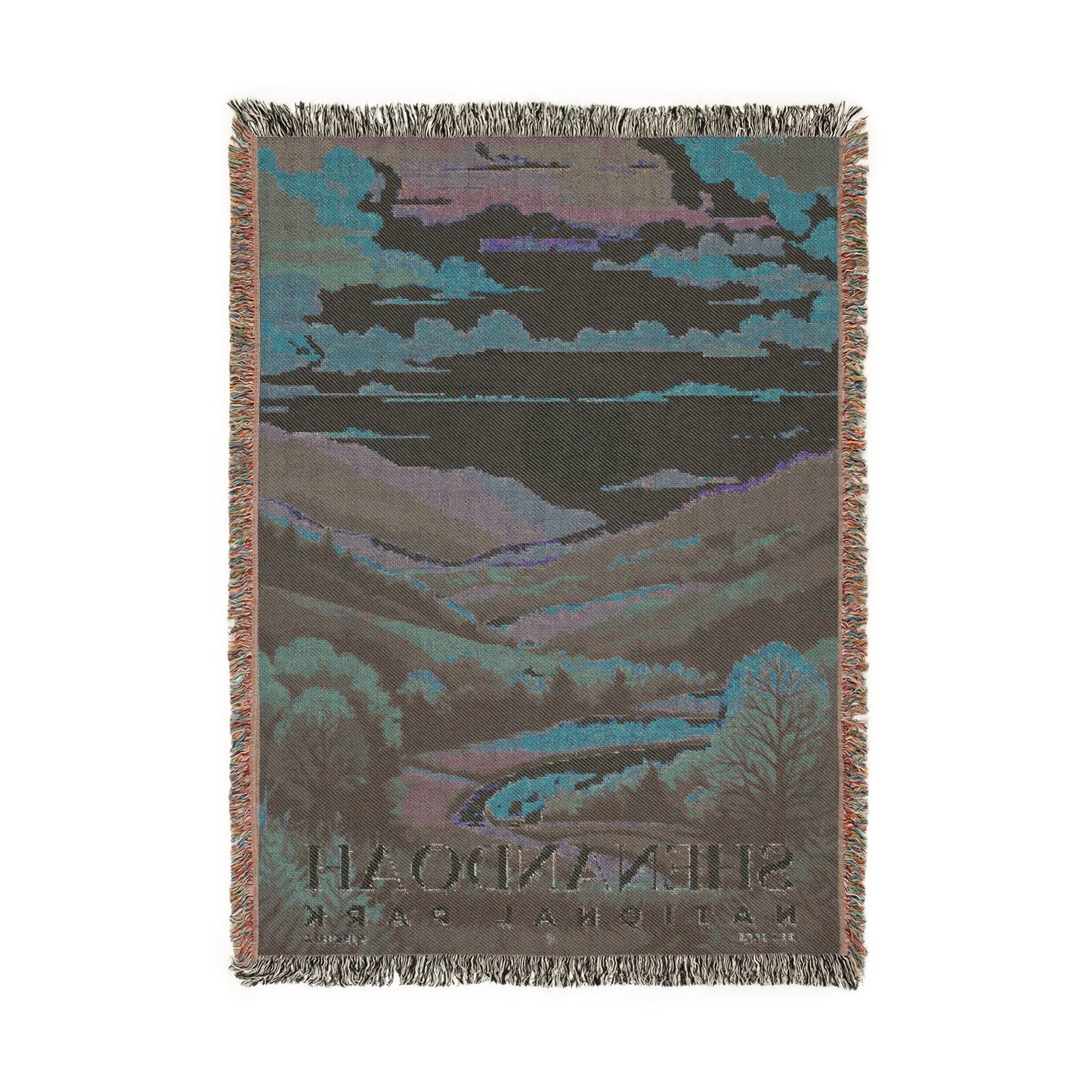 Shenandoah National Park Woven Blanket | S05