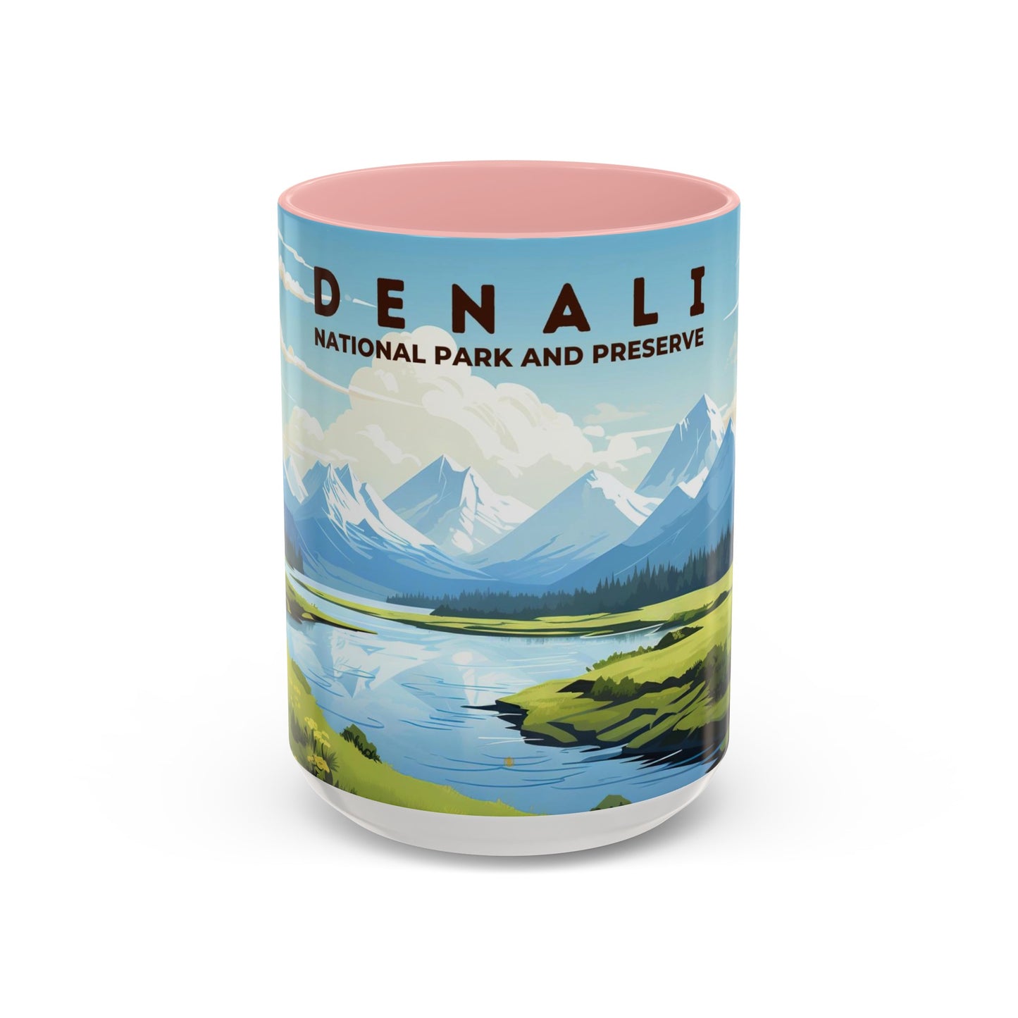 Denali National Park Mug | Accent Coffee Mug (11, 15oz)