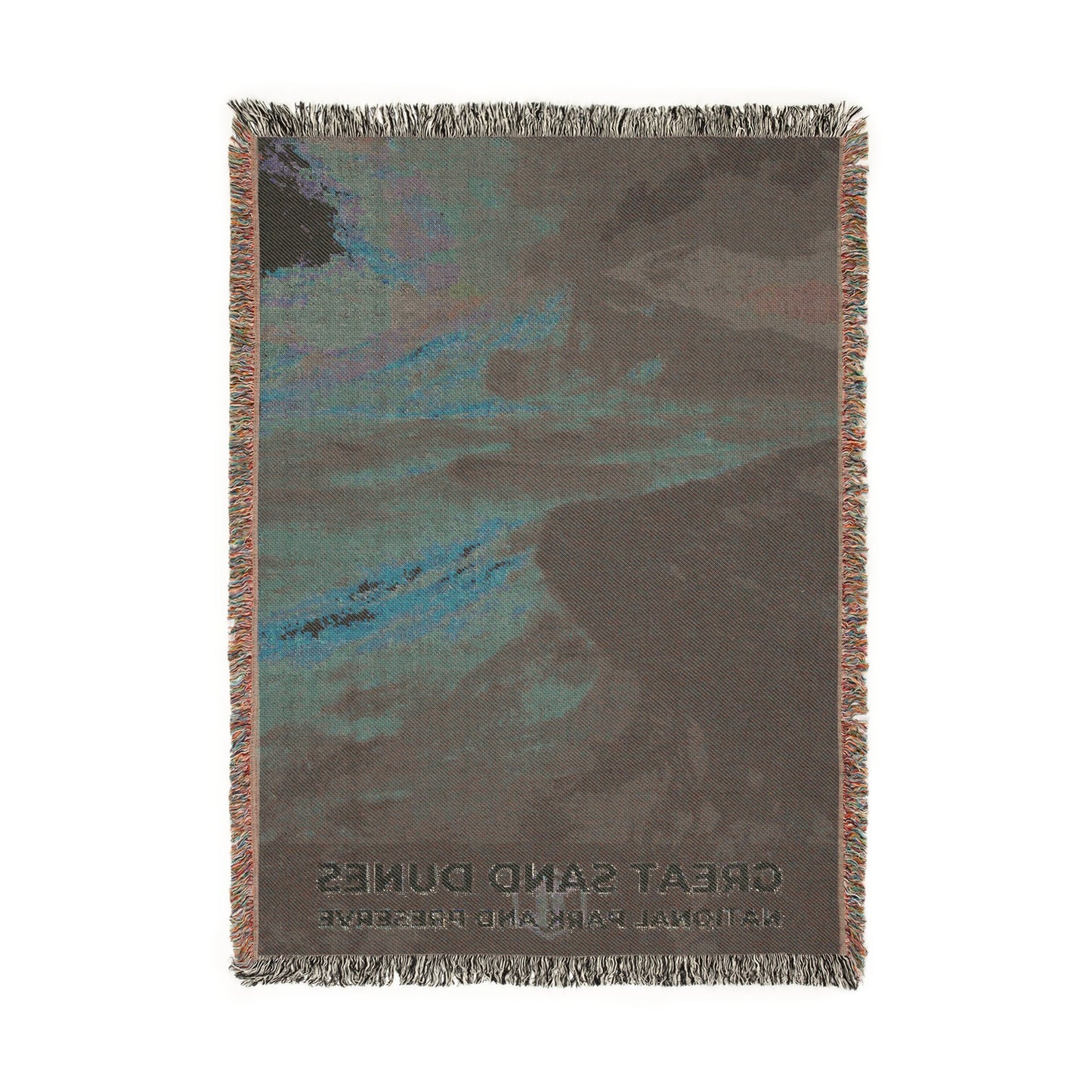 Great Sand Dunes National Park Woven Blanket | S12