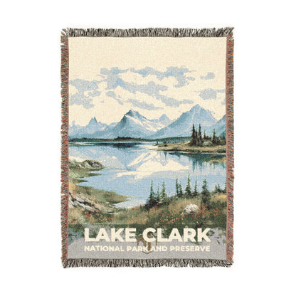 Lake Clark National Park Woven Blanket | S08