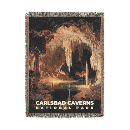 Carlsbad Caverns National Park Woven Blanket | S14