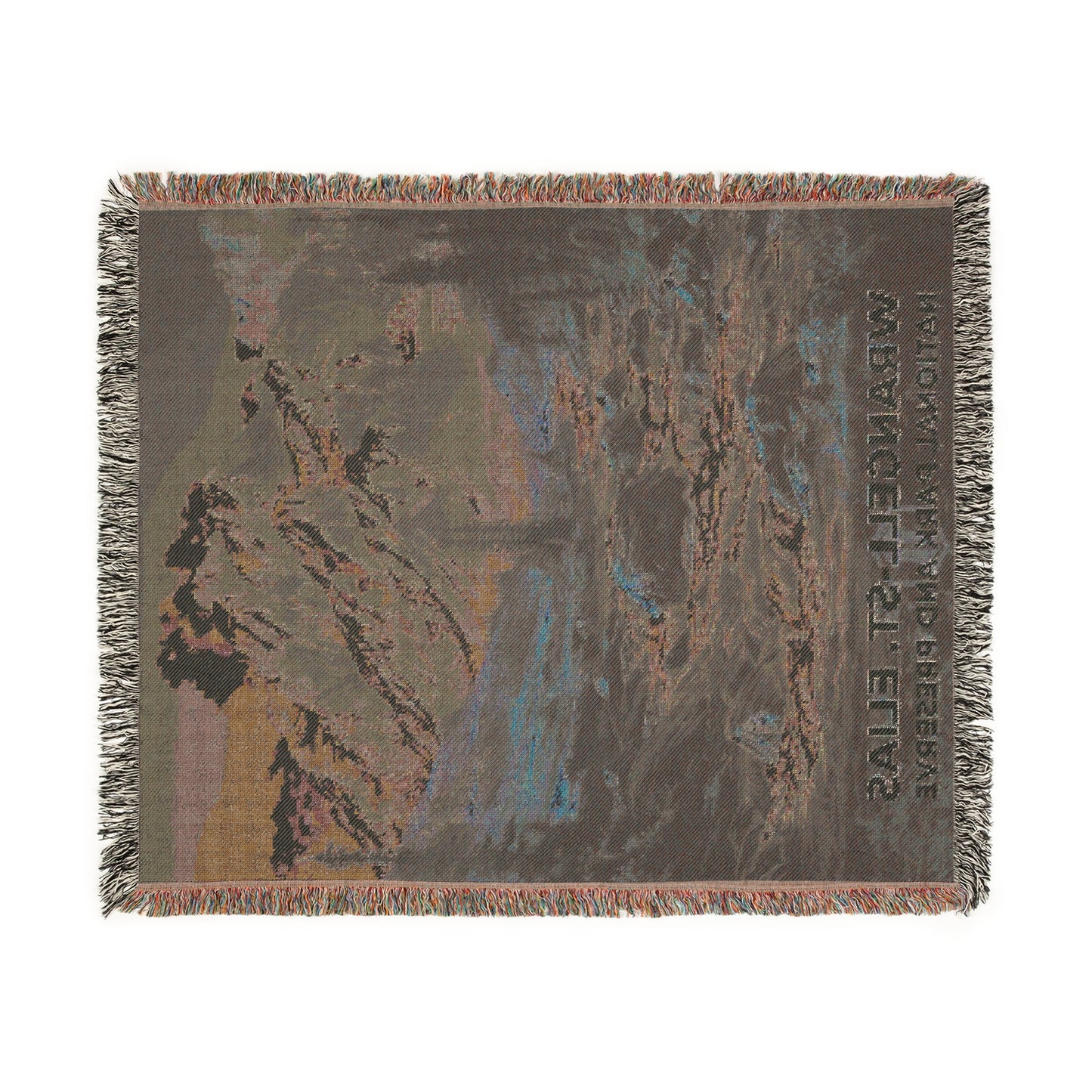 Wrangell-St. Elias National Park Woven Blanket | S16