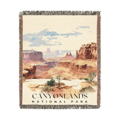 Canyonlands National Park Woven Blanket | S04