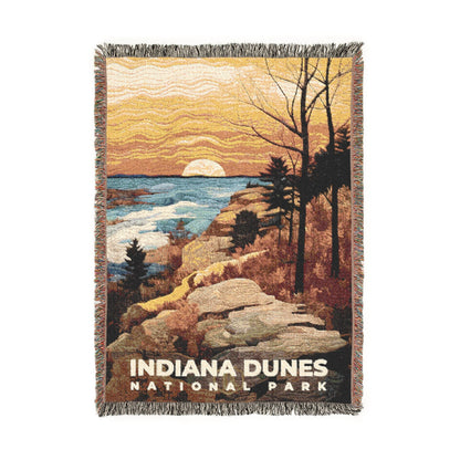 Indiana Dunes National Park Woven Blanket | S09