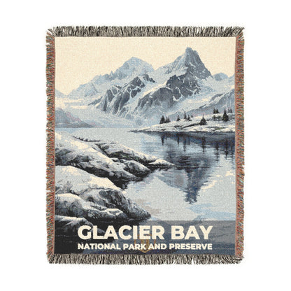 Glacier Bay National Park Woven Blanket | S17