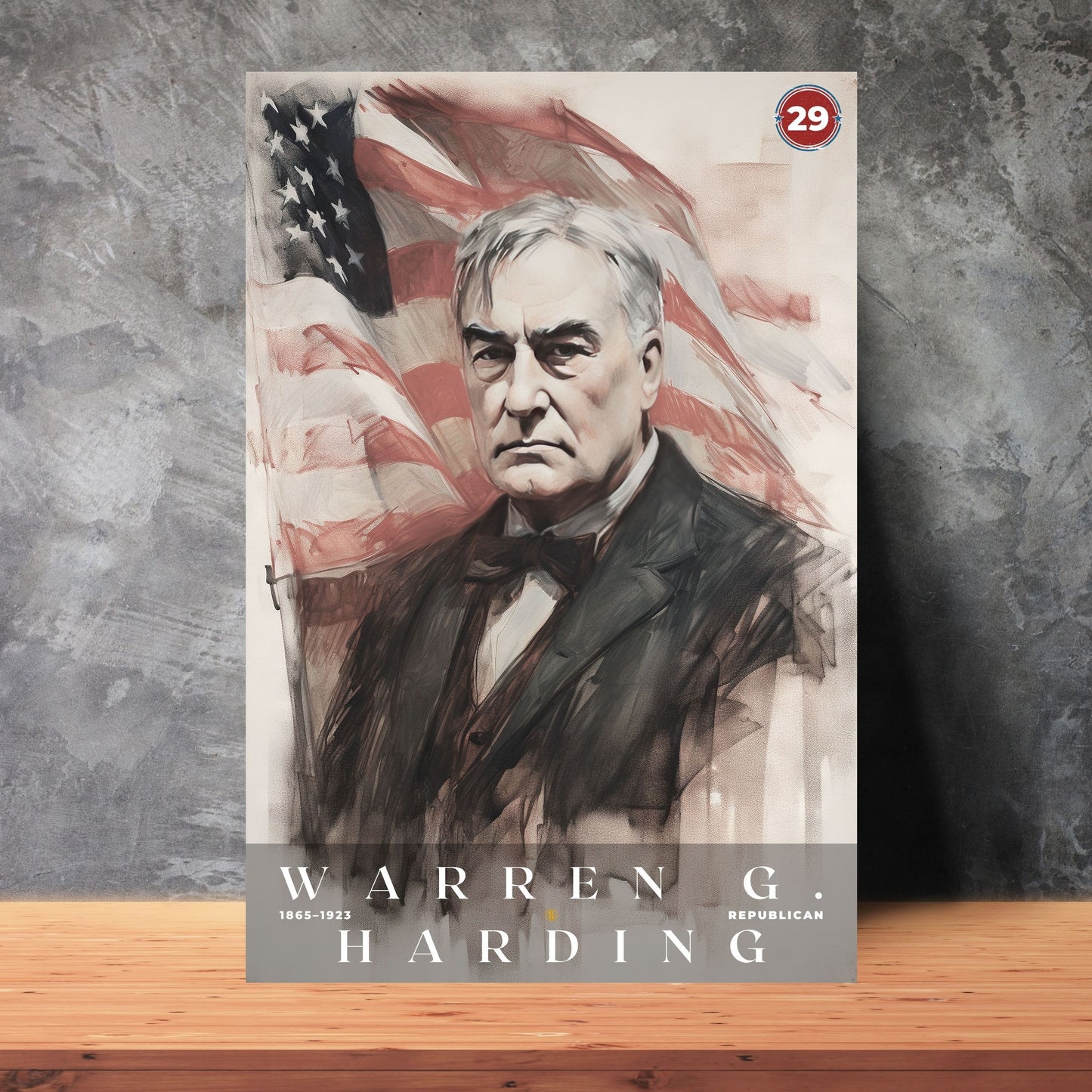 Warren G Harding Poster | S03