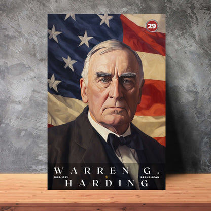 Warren G Harding Poster | S04