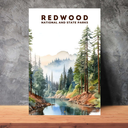 Redwood National and State Parks Poster | S08