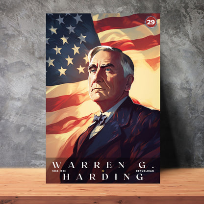 Warren G Harding Poster | S02