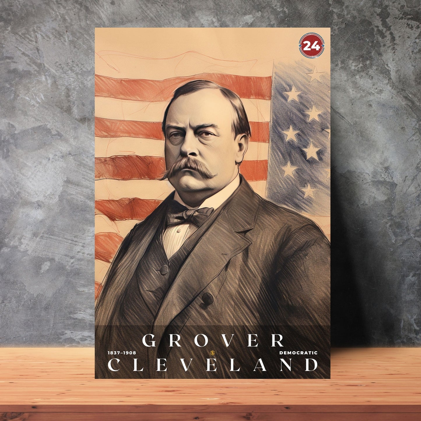 Grover Cleveland 24th Poster | S03