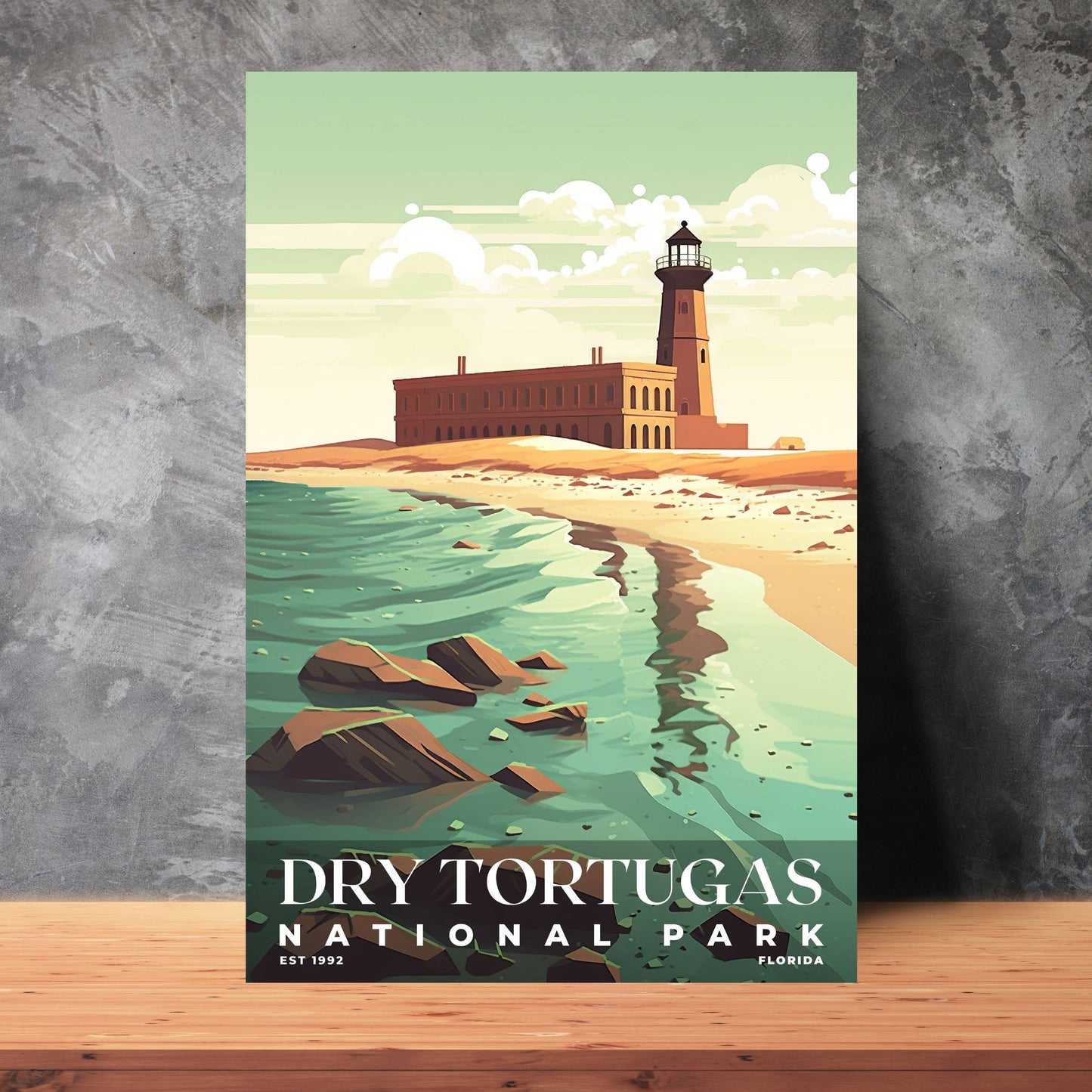 Dry Tortugas National Park Poster | S03