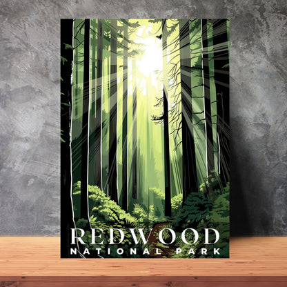 Redwood National and State Parks Poster | S01