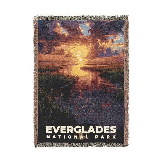 Everglades National Park Woven Blanket | S13