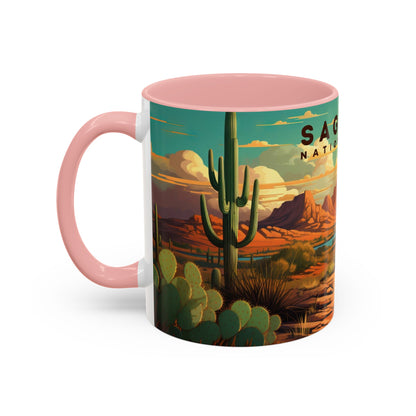 Saguaro National Park Mug | Accent Coffee Mug (11, 15oz)