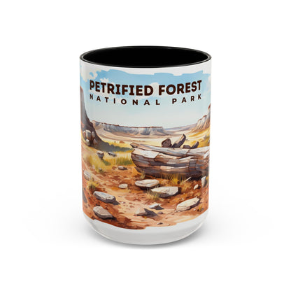 Petrified Forest National Park Mug | Accent Coffee Mug (11, 15oz)