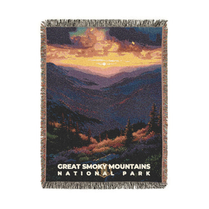 Great Smoky Mountains National Park Woven Blanket | S13