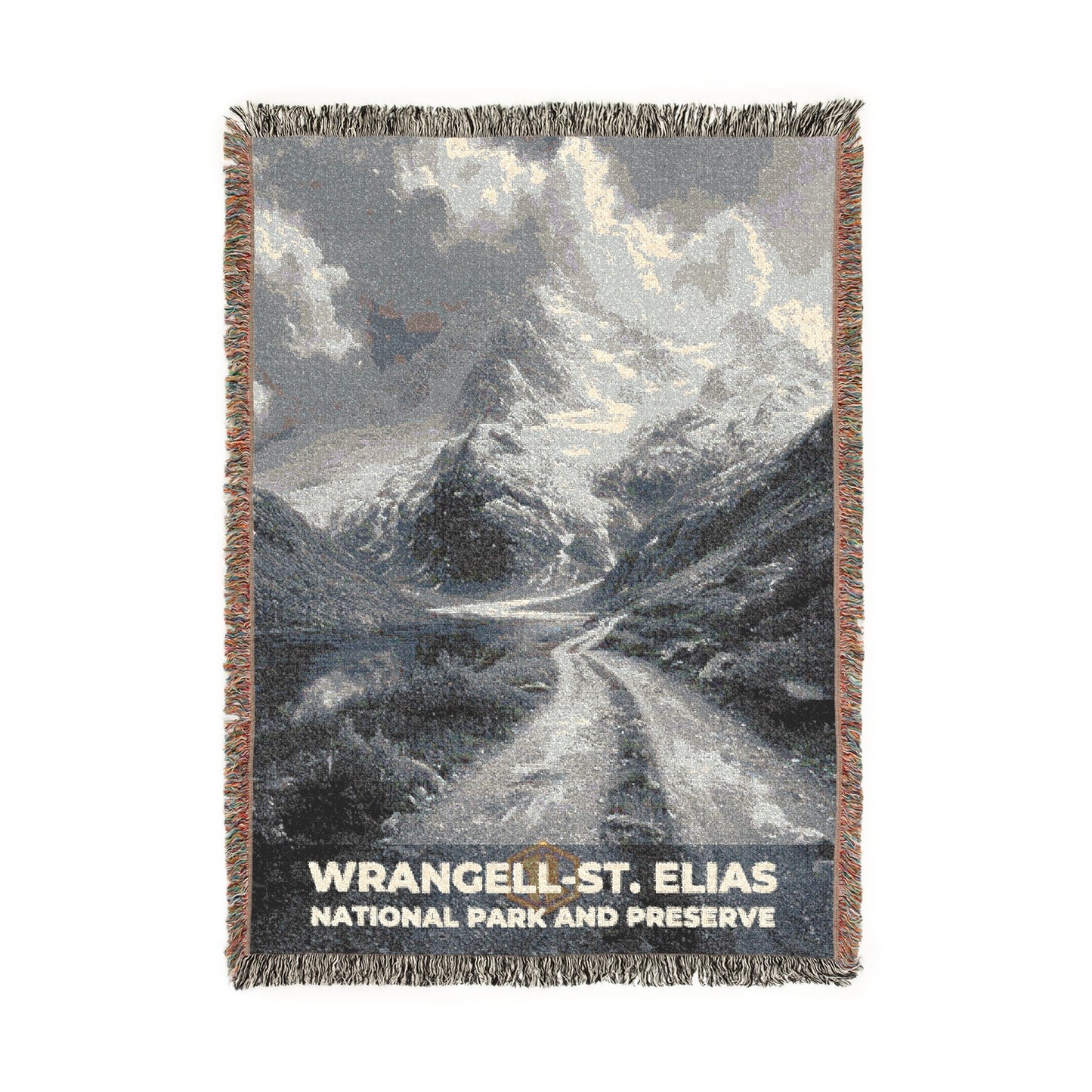 Wrangell-St. Elias National Park Woven Blanket | S15