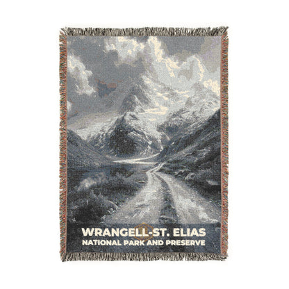 Wrangell-St. Elias National Park Woven Blanket | S15