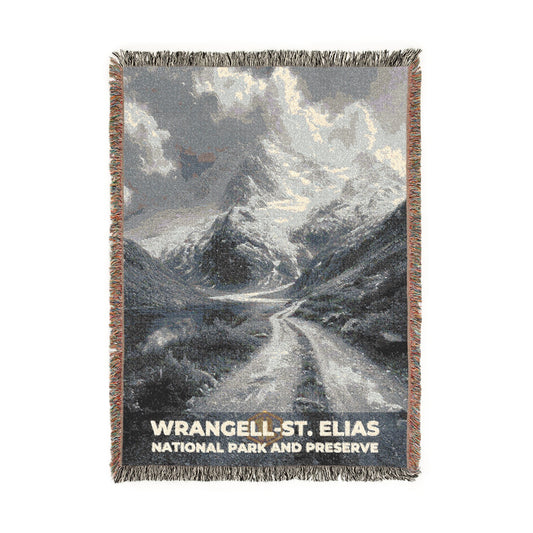Wrangell-St. Elias National Park Woven Blanket | S15