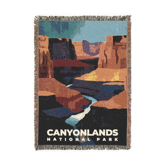 Canyonlands National Park Woven Blanket | S20