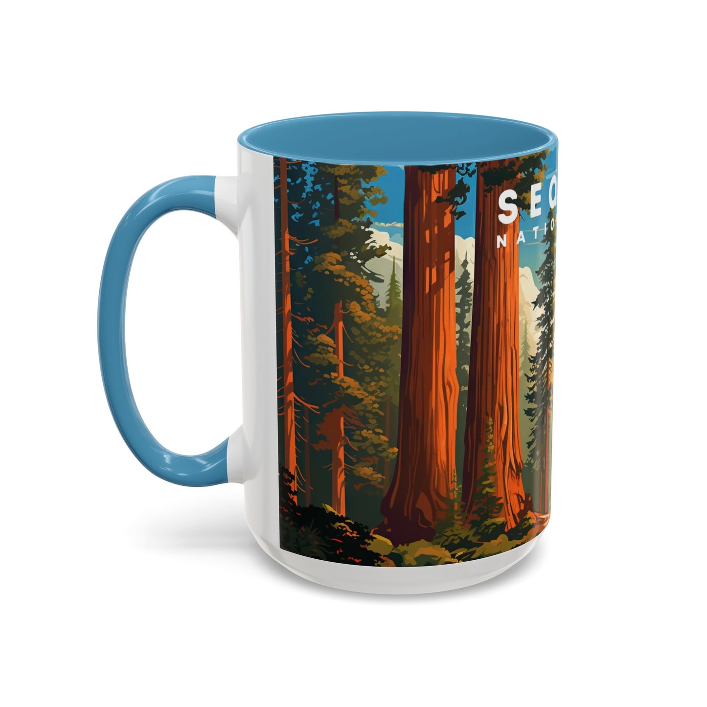 Sequoia National Park Mug | Accent Coffee Mug (11, 15oz)