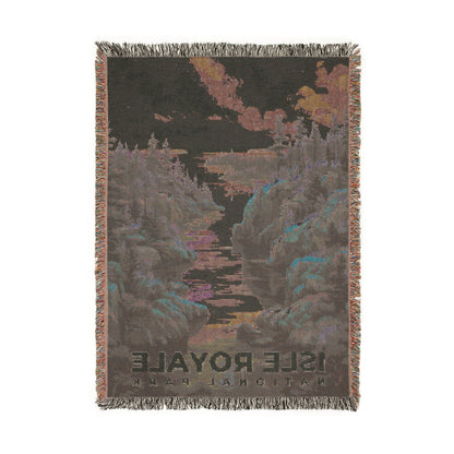 Isle Royale National Park Woven Blanket | S11