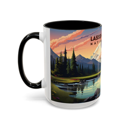 Lassen Volcanic National Park Mug | Accent Coffee Mug (11, 15oz)