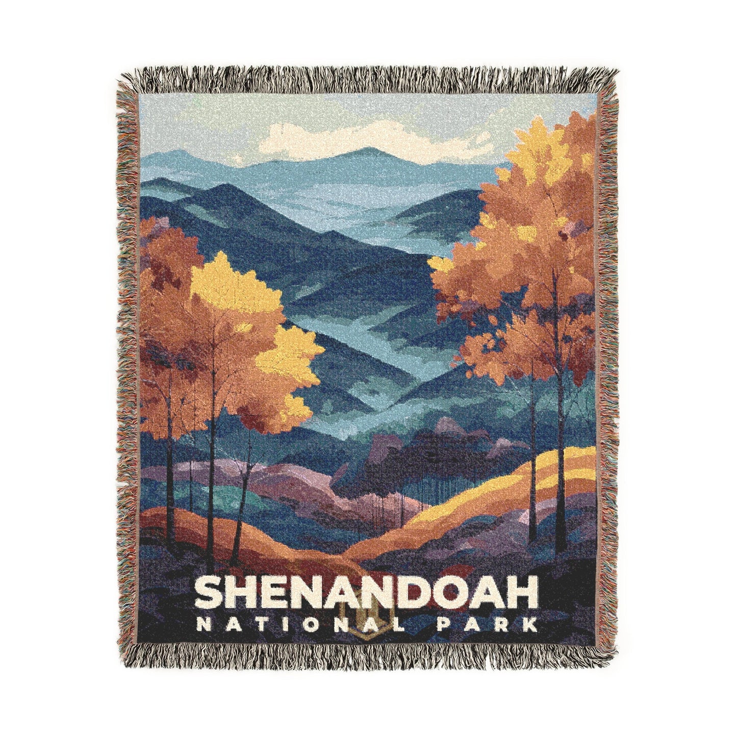 Shenandoah National Park Woven Blanket | S20