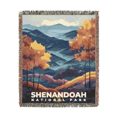 Shenandoah National Park Woven Blanket | S20