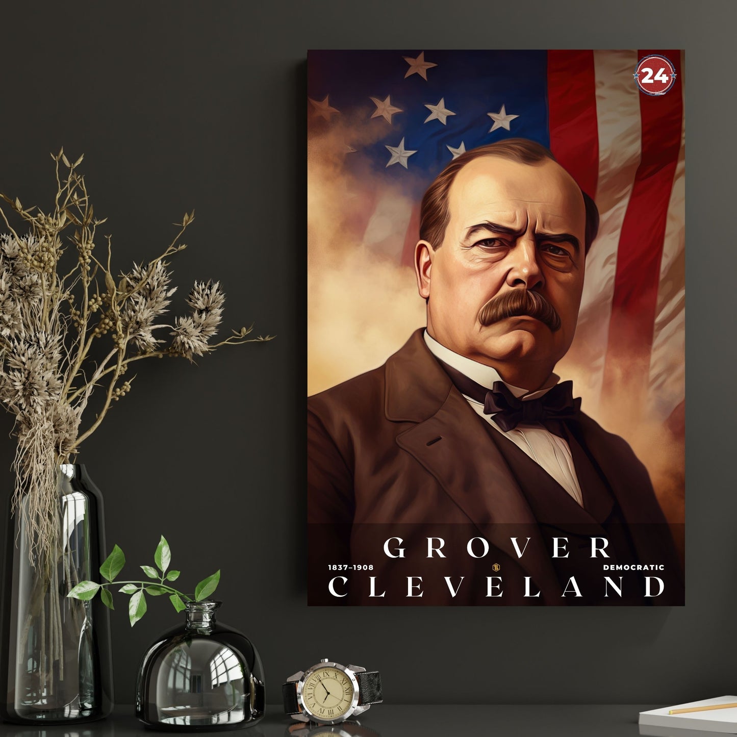 Grover Cleveland 24th Poster | S02