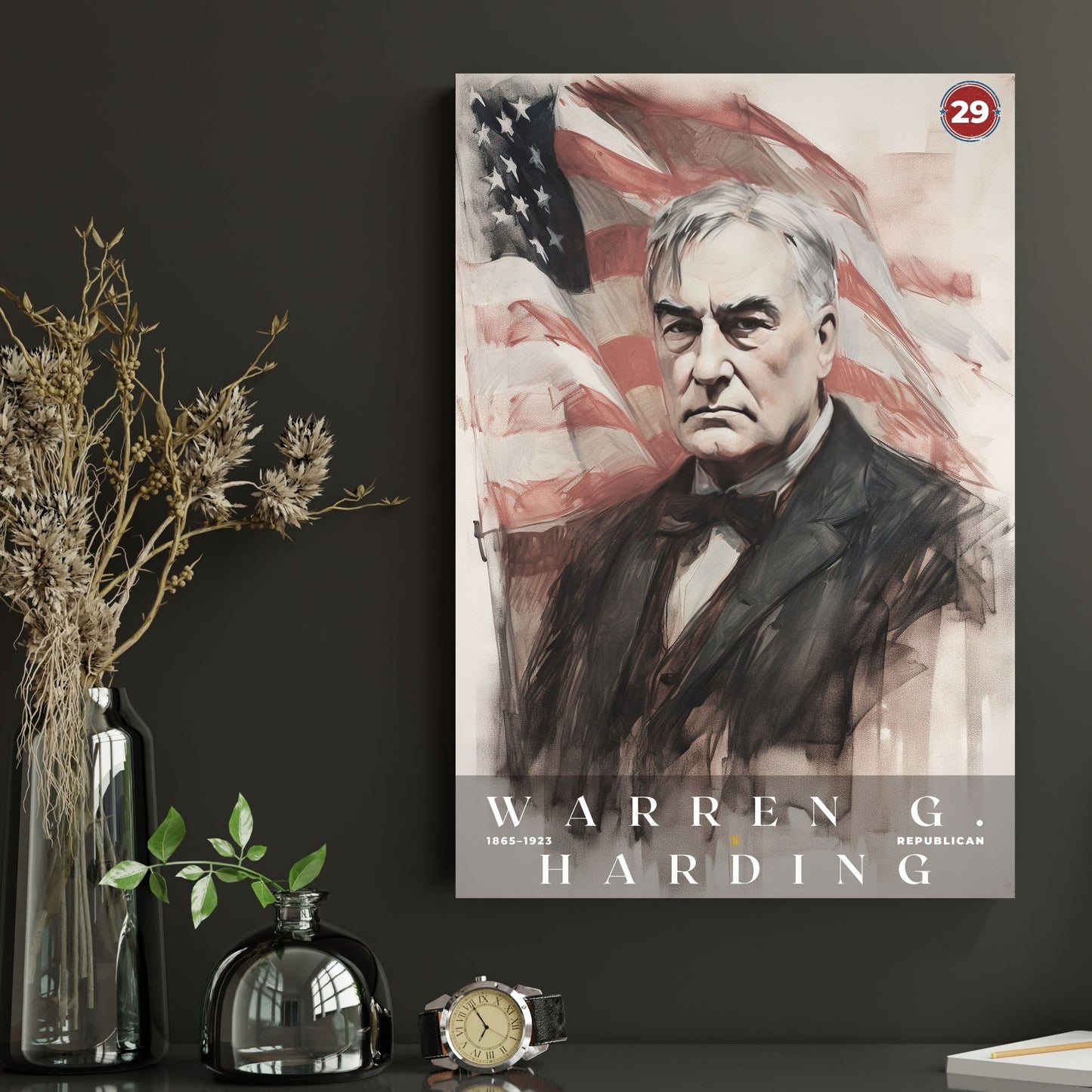 Warren G Harding Poster | S03