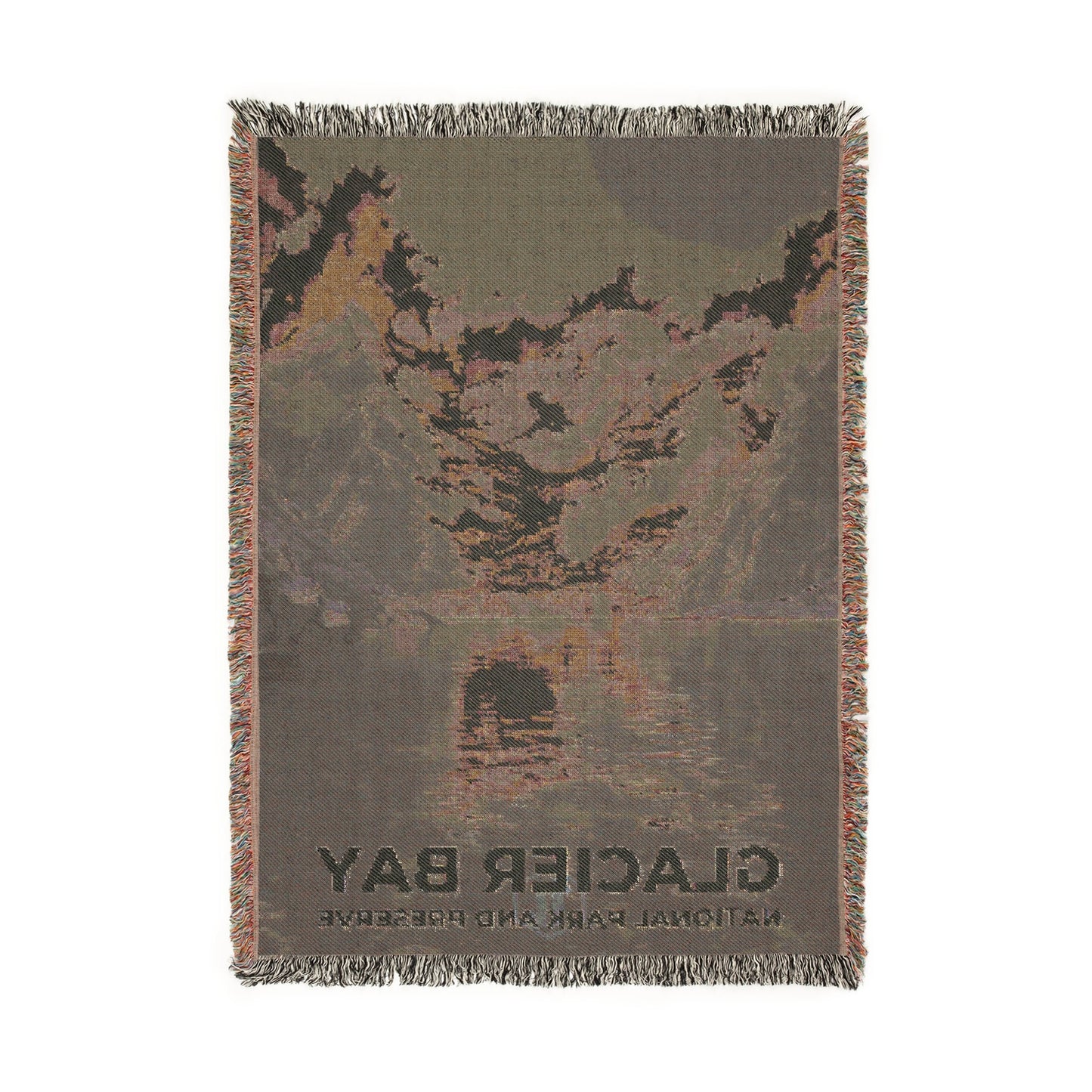 Glacier Bay National Park Woven Blanket | S13