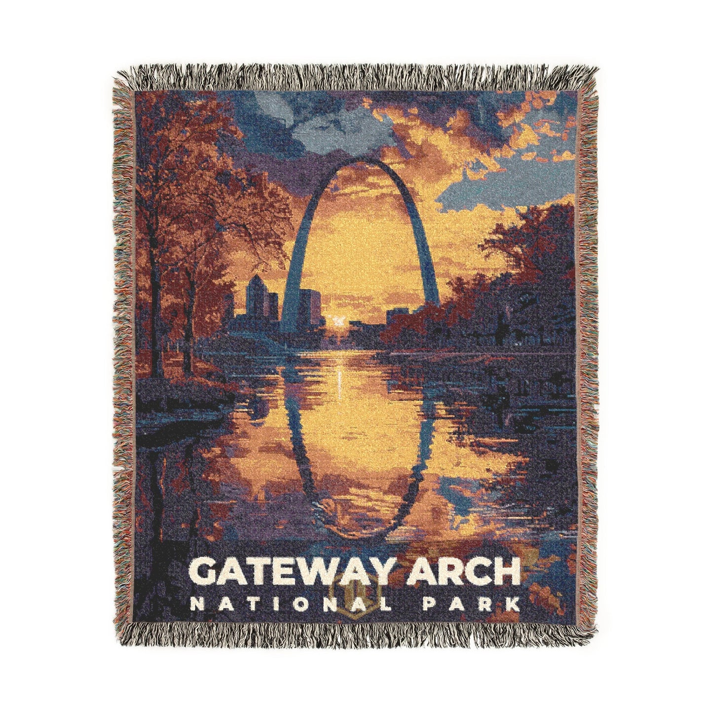 Gateway Arch National Park Woven Blanket | S18