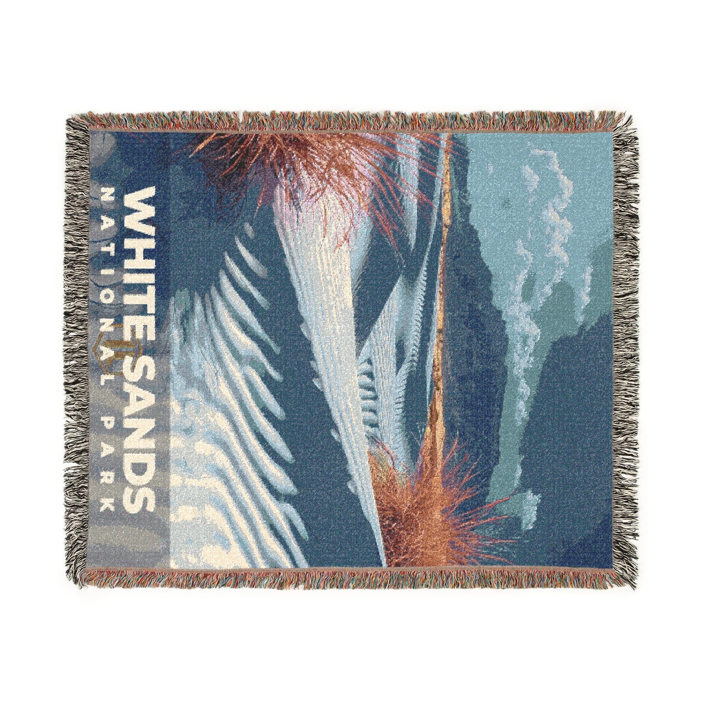 White Sands National Park Woven Blanket | S16