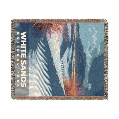 White Sands National Park Woven Blanket | S16