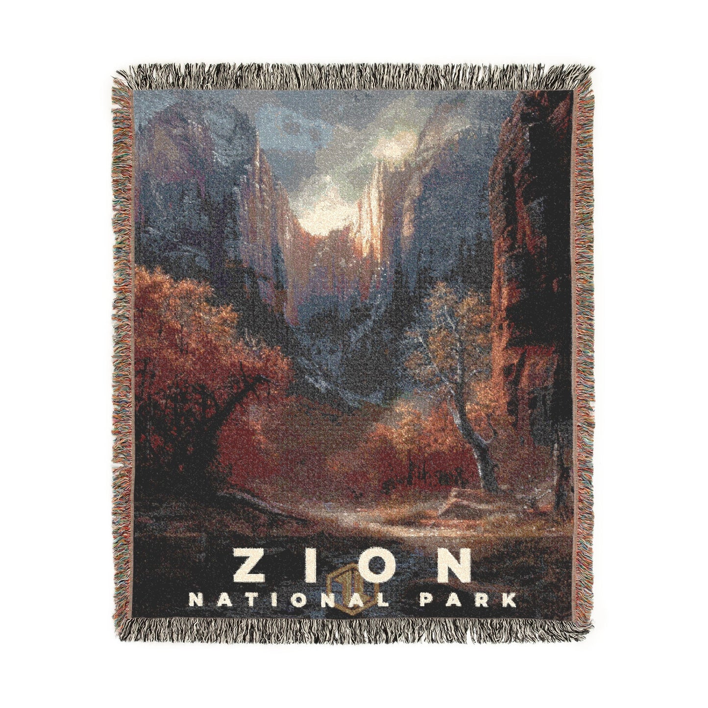 Zion National Park Woven Blanket | S12
