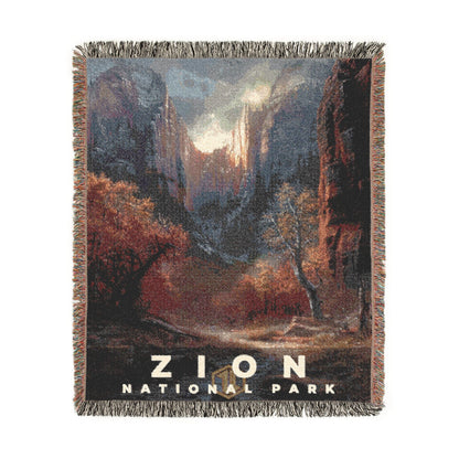 Zion National Park Woven Blanket | S12