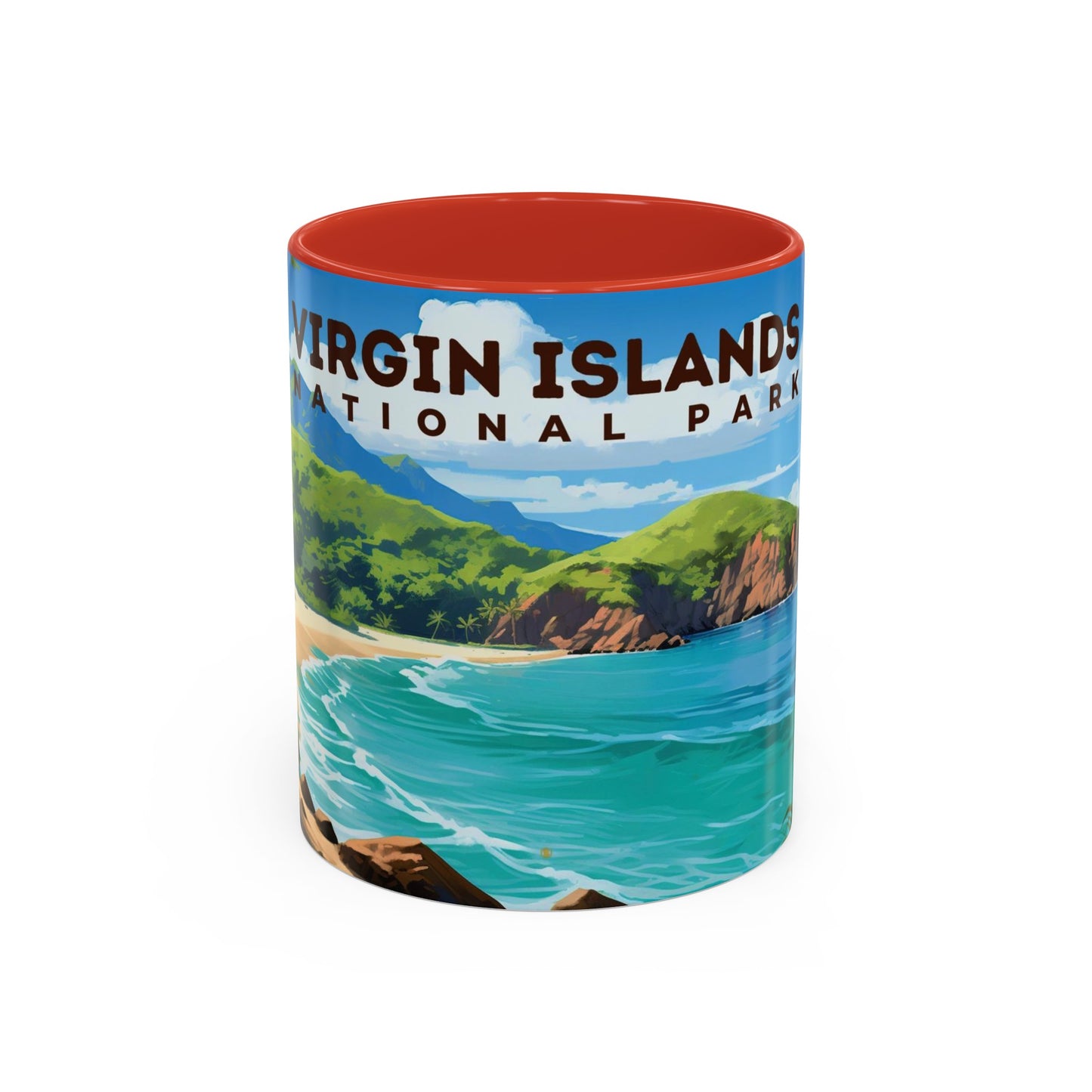 Virgin Islands National Park Mug | Accent Coffee Mug (11, 15oz)