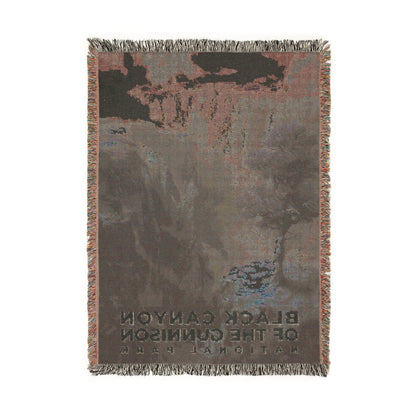 Black Canyon of the Gunnison National Park Woven Blanket | S12