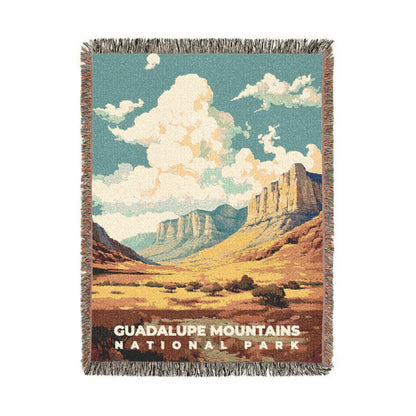 Guadalupe Mountains National Park Woven Blanket | S06