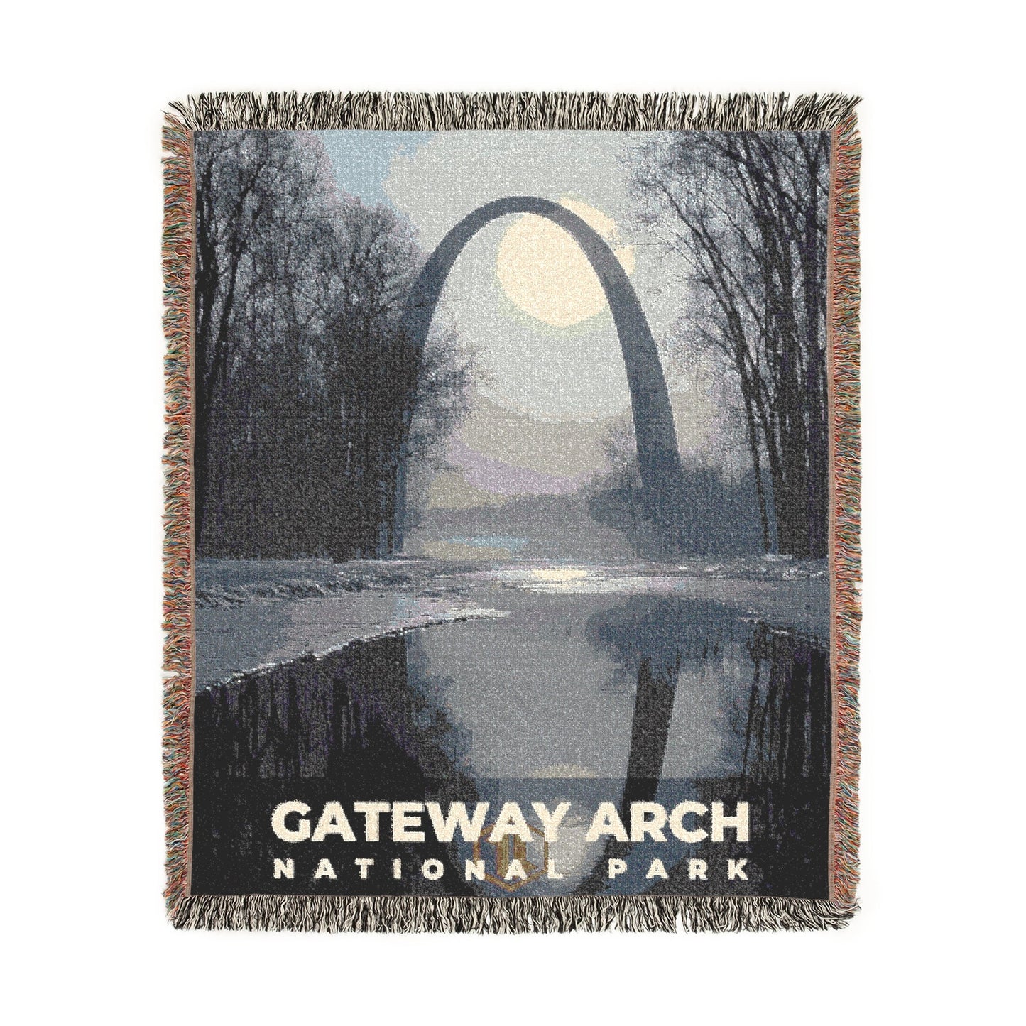 Gateway Arch National Park Woven Blanket | S15