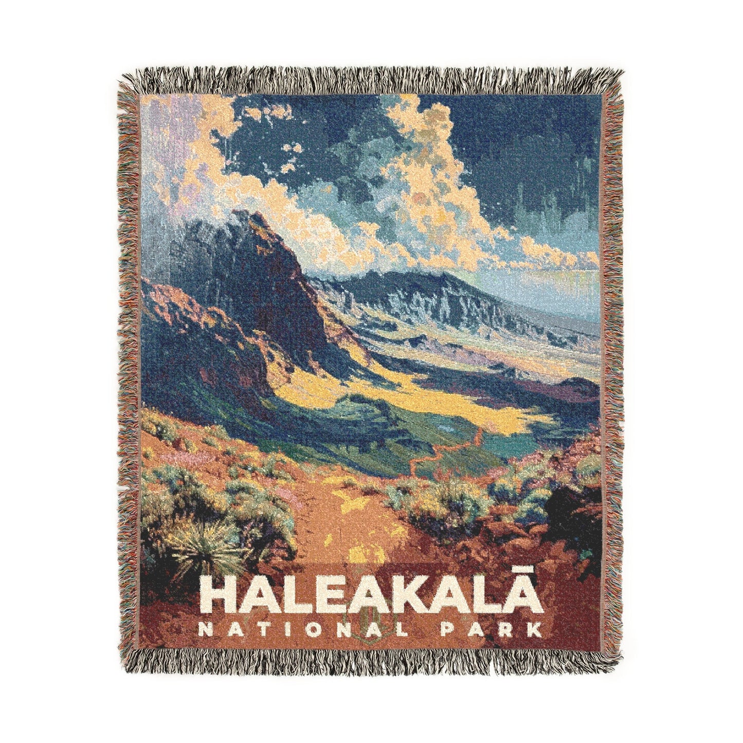 Haleakala National Park Woven Blanket | S14