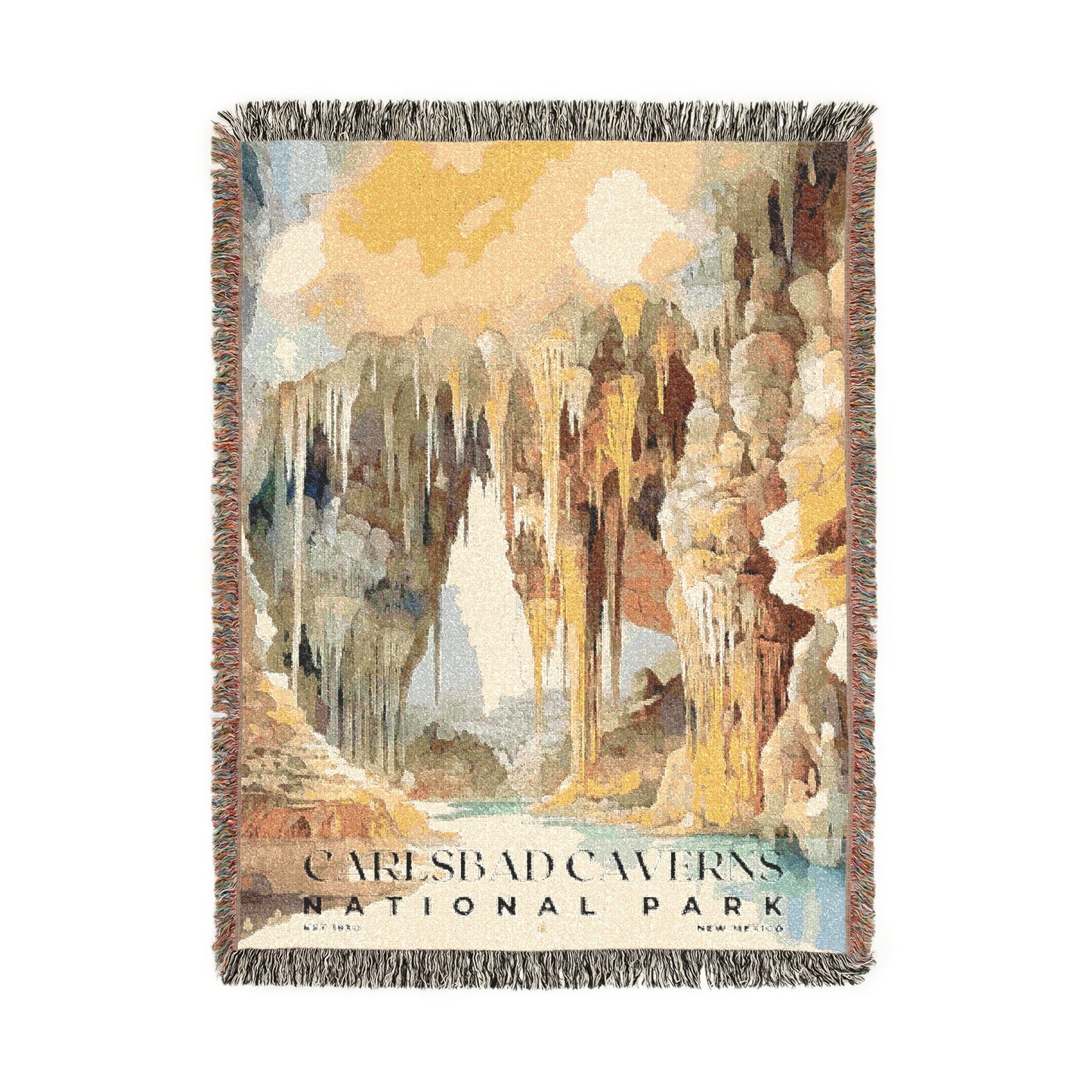 Carlsbad Caverns National Park Woven Blanket | S04