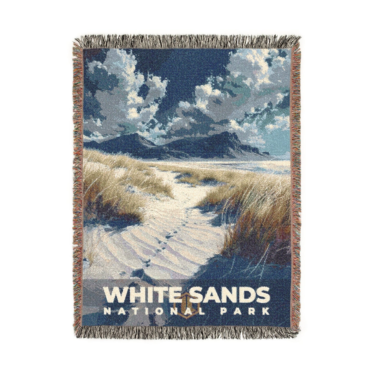 White Sands National Park Woven Blanket | S13
