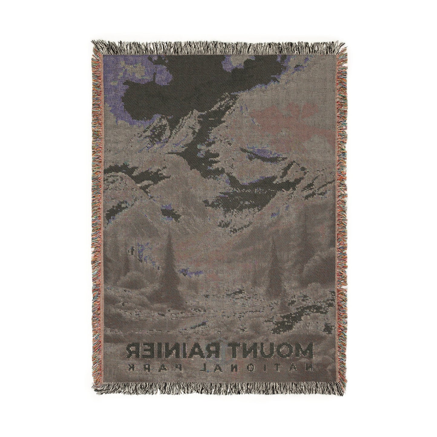 Mount Rainier National Park Woven Blanket | S15