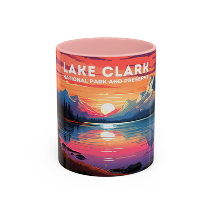 Lake Clark National Park Mug | Accent Coffee Mug (11, 15oz)