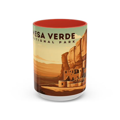 Mesa Verde National Park Mug | Accent Coffee Mug (11, 15oz)