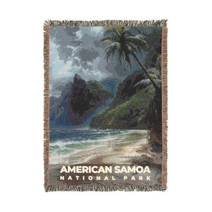 American Samoa National Park Woven Blanket | S12