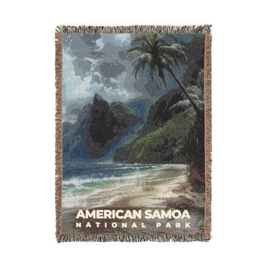 American Samoa National Park Woven Blanket | S12