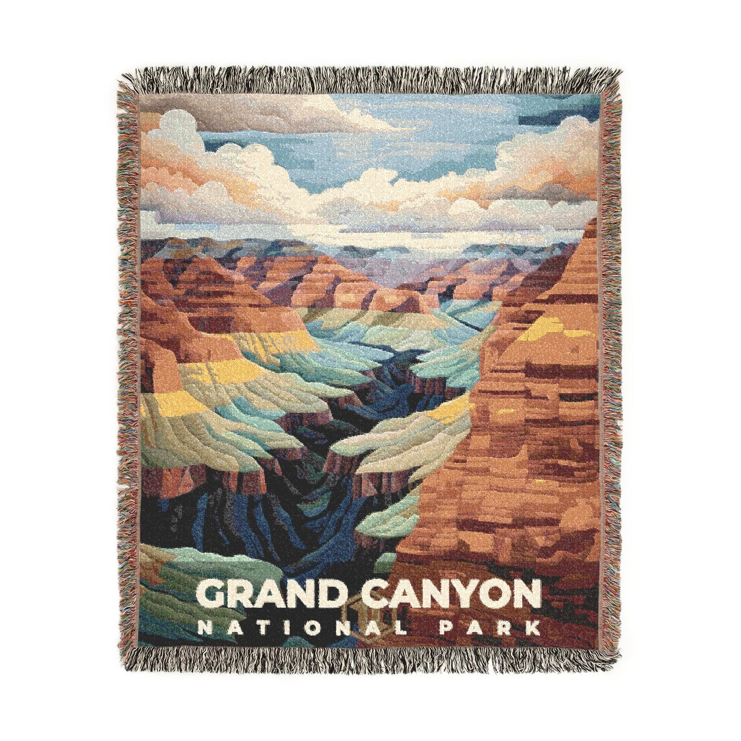 Grand Canyon National Park Woven Blanket | S09
